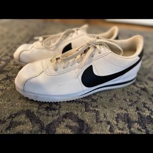Nike White Cortez Shoes